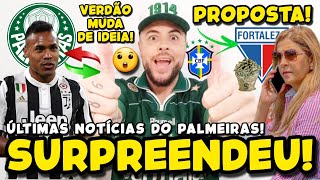 SURPREENDEU PALMEIRAS MUDA POSTURA E BUSCA LATERAL PROPOSTA NA MESA ANÚNCIO CBF SOBRE ESTEVÃO E [upl. by Bail409]