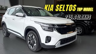 Kia Seltos HTX Facelift 2024 Review Features On Road Price [upl. by Einnaf327]