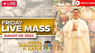 FILIPINO LIVE MASS TODAY ONLINE II AUGUST 9 2024 II FR JOWEL JOMARSUS GATUS [upl. by Cletis]