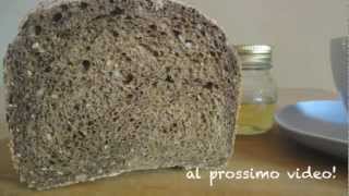 Ricetta PANE ai 7 cereali con macchina del paneCereals bread for bread machines [upl. by Aguie449]