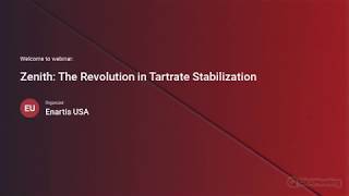 Zenith The Revolution in Tartrate Stabilization [upl. by Merkley]