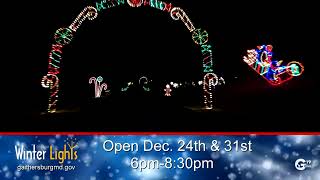 Gaithersburg Winter Lights Drive Thru 2022 [upl. by Yddet663]