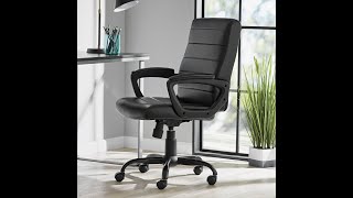 69 Mainstays Mid Back Office Chair  10 Month Review [upl. by Boycie]