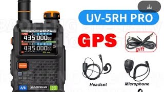 NEW  BAOFENG UV5RH  GPS MULTIBAND AIRBAND VUHF [upl. by Juliann]