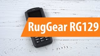 Распаковка RugGear RG129  Unboxing RugGear RG129 [upl. by Gnuy413]