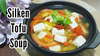 Sup Tahu Sayur Masin  Pickled Mustard Green Soup Recipe [upl. by Ricky758]