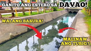 WOW ESTERO SA DAVAO WALANG BASURA AT MALINAW ANG TUBIG [upl. by Aara]