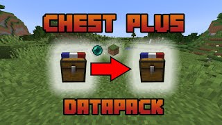 Chest Plus Datapack Showcase  Minecraft 1171  By TheCarotte and BananaRedPanda [upl. by Sobmalarah]