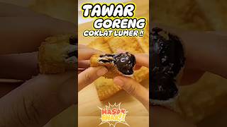 Simpel  Roti Goreng isi Coklat Lumer kue food kulinerindonesia resepsimple [upl. by Husch982]