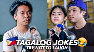 TAGALOG JOKES With EMPOY Try Not To Laugh  Ranz and Niana [upl. by Job]