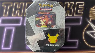 Opening a Pokemon Lances Charizard Celebrations Tin [upl. by Antons]