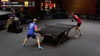 Felix Lebrun vs Milosz Redzimski  MS R64  WTT China Smash 2024  Intense Table Tennis Battle [upl. by Ahtnicaj758]