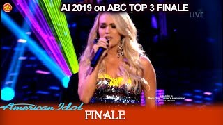 Carrie Underwood sings hit single “Southbound” Guest Performance  American Idol 2019 Finale [upl. by Copland996]