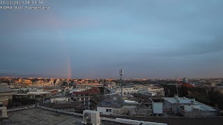 TIMELAPSE  ROMA BATTERIA NOMENTANA  21112019 [upl. by Aitnohs318]