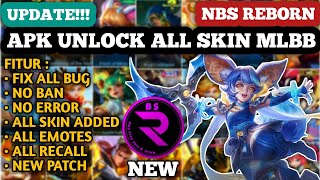 NBS REBORN 2024 LATEST VERSION  INJECTOR ML  APK UNLOCK ALL SKIN MOBILE LEGENDS [upl. by Gil159]