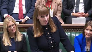 Angela Rayner crushes Tory MP Stuarts smear campaign exposing four failed Tory Chancellors in PMQs [upl. by Jacenta]