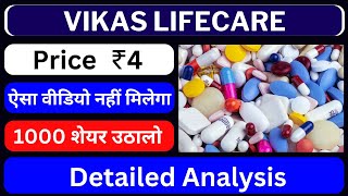 Vikas Lifecare Share Latest News । [upl. by Thynne]