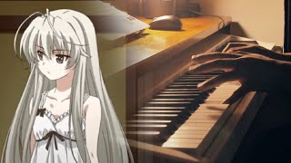 Yosuga no Sora OP  Hiyoku no Hane Piano Cover  ur fav anime [upl. by Ahsirtap]