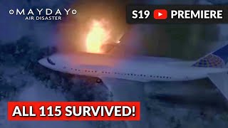 Continental Flight 1404s Denver Runway Disaster  Mayday Air Disaster [upl. by Sauer]