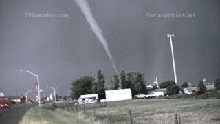 Damaging Russell Kansas tornado [upl. by Yemarej809]