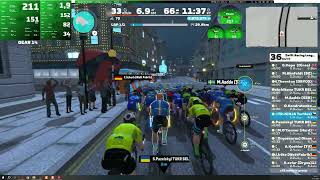 Zwift Racing League  Open EMEAE Central Division 1 D catSeems I need to drop some weight [upl. by Nostrebor145]