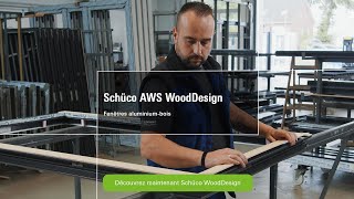 Schüco AWS WoodDesign  Du bois naturel sur une fenêtre en aluminium durable [upl. by Nymsaj]