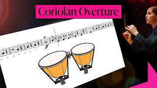 Beethoven Coriolan Overture – Full timpani part Play along 🎶 [upl. by Swan]