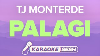 TJ Monterde  Palagi Karaoke [upl. by Attenborough983]