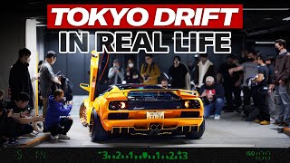 Tokyo Drift in real life Underground car meet downtown Tokyo  Capturing Car Culture [upl. by Tate]