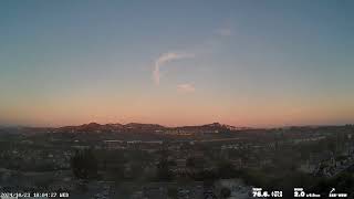 Capistrano Valley 20241023 Full Day WeatherCam Timelapse  Orange County California [upl. by Darius]