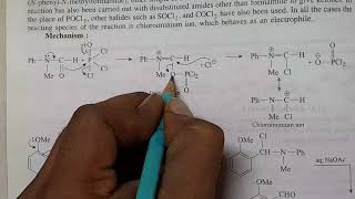 VilsmeierHaack Reaction Formylation of active aromatic compounds [upl. by Nev]