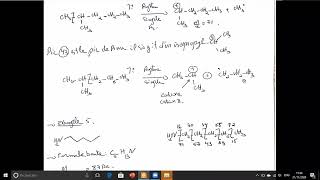 Spectrométrie de masseLive6  Exemples alcaneamine et éther [upl. by Chickie]