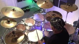 Phil CollinsI Missed Again live drum cover [upl. by Arateehc]