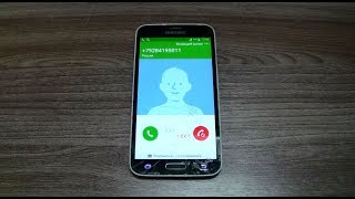 Samsung Galaxy S5 Incoming Call [upl. by Dania48]