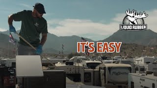 Restore Your RV Roof With Liquid Rubber RV Roof Coating [upl. by Hunfredo]