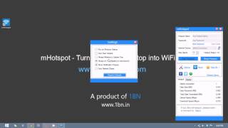 mHotspot Version 7 4 Free WiFi Hotspot Software for Windows [upl. by Ahsyla889]