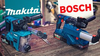 Перфораторы MAKITA DHR183 vs BOSCH GBH185 LI [upl. by Naliorf]