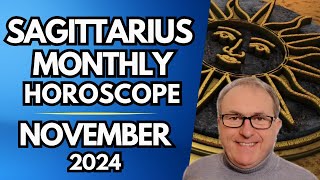 Sagittarius Horoscope November 2024 [upl. by Enail247]