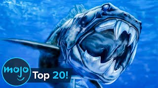 Top 20 Most Incredible Prehistoric Sea Monsters [upl. by Aroved]