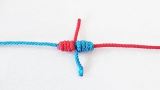 Fishing Knots How To Tie A Blood Knot [upl. by Lionello]