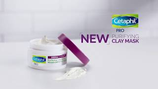 NEW Cetaphil PRO DERMACONTROL Purifying Clay Mask [upl. by Sirdi145]