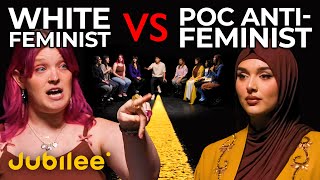 White Feminist vs POC AntiFeminist  Middle Ground [upl. by Shamrao]