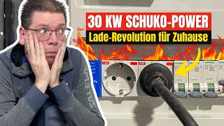 Unglaublich 30 kW Schnellladen bald an jeder SchukoSteckdose möglich [upl. by Nnyliak]