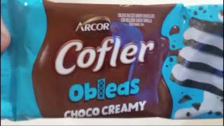 ARCOR COFLER OBLEAS CHOCO CREAMY [upl. by Eshelman]