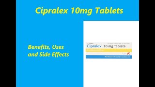 Cipralex  Cipralex 10mg Tablets Benefits Uses and Side Effects  Ali Pharmacy [upl. by Harl]