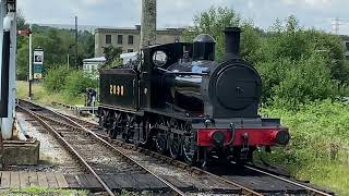 Heritage Steam Engine BR 2890 Rawtenstall Station East Lancashire Railway 17072024 [upl. by Agn]