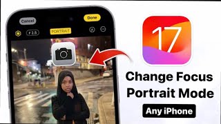 How to ReFocus Portrait Mode on Photos any iPhone [upl. by Matias116]