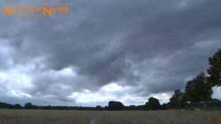 Gewitterfront im Landkreis Oldenburg und Ammerland 2572015 [upl. by Adnerad]