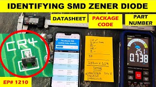 1210 SMD zener diode Identification [upl. by Iah]