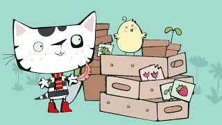 Egg  Wussywat the Clumsy Cat  Funny Cartoons for Younger Kids [upl. by Donni]